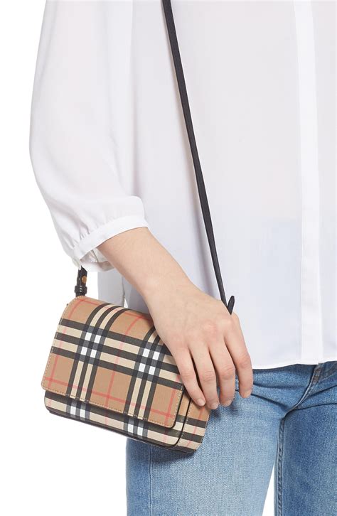 burberry vintage check bucket bag|Burberry vintage check crossbody bag.